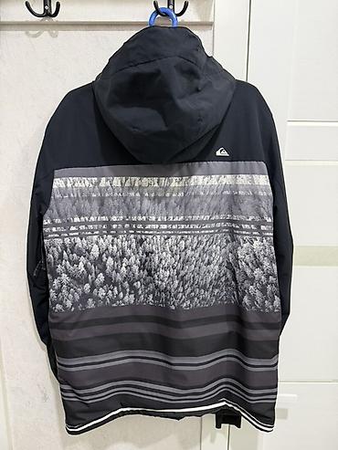 quicksilver пальто мужское: Куртка, Quiksilver, M, Б/у, С утеплителем, Манжеты на рукавах — 2