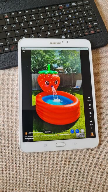 Tableti: Samsung Galaxy Tab A – 8.0 inča, beli + futrola sa tastaturomI jos — 1