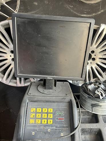 Оборудование для бизнеса: OMAX rəqəmsal təkər balanslaşdırma aparatı hər iksidə işlək — 3