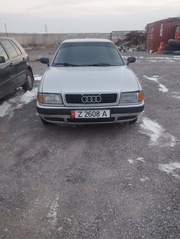 скупка аудио: Audi 80: 1992 г., 2 л, Механика, Бензин, Седан