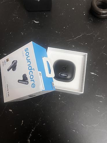 ikinci el dyson: İşlənmiş Simsiz (Bluetooth) Qulaqcıqlar, Anker, rəng - Qara — 6