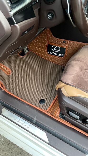 Полики: 5D Экокожа Полики Для салона Kia, цвет - Серый, Новый, Самовывоз, Платная доставка — 3