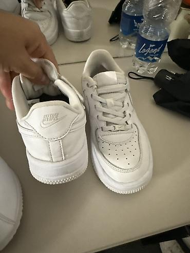 аир форсы: Кроссовки, 35.5, Nike, Б/у, цвет - Белый, Самовывоз — 2