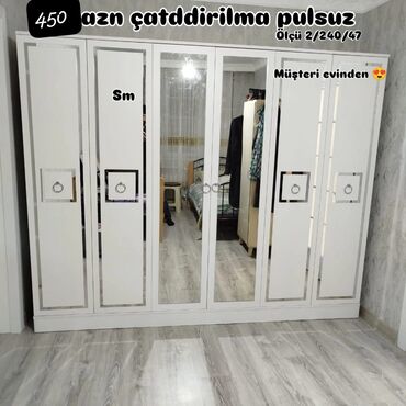 qapi zengi: Yeni, 6 qapı Düz dolab, Şifonyer
