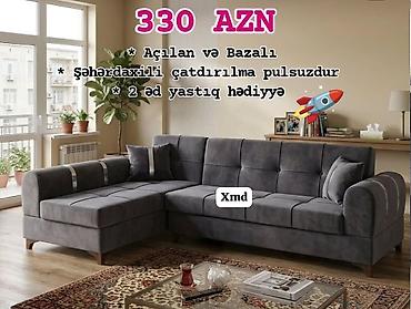uglavoy divan: Künc divan, Yeni, Açılan, Bazalı, Parça, Şəhərdaxili pulsuz çatdırılma — 1