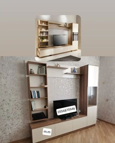 TV altlığı: Yeni, Düz TV altlığı, Polkalı, Laminat, Azərbaycan — 16