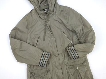 kurtki zimowe butelkowa zieleń: Trencz damski, Ellos Collection, rozmiar XL