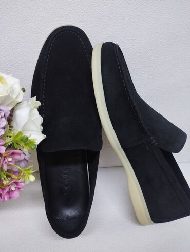 обувь из европы: Мужские лоферы от Турецкого бренда ROVIGO. 43- размер. Натуральная