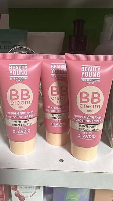 spf krem: BEAUTY YOUNG BB Cream Light – CLAVDIO Professional - Üz üçün BB krem — 1
