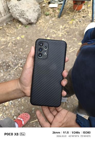 Samsung Galaxy A13, Б/у, 64 ГБ, цвет - Голубой