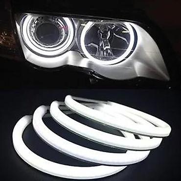 bež: Led prstenovi angel eyes - vise dimenzija. Extremno jaki COTTON LED — 9