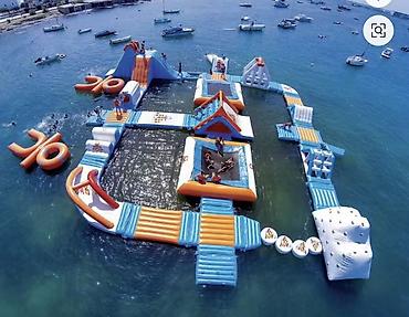 Другие игровые комплексы: Аквапарк На Воде НОВИНКА 2026 !! Описание: Продаётся надувной — 6