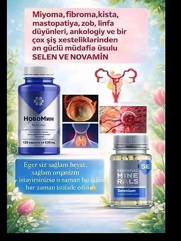 panther kapsul: Məhsul: Selen və Novamin kapsulları Təsvir: - Novamin – 120 kapsul — 1