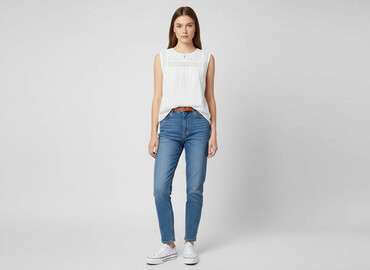 białe t shirty allegro: Papaya, Bluzka damska, rozmiar L