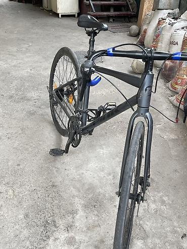 electric bicycle: Городской/фитнес-велосипед с плоским рулём - Лёгкая алюминиевая рама — 3