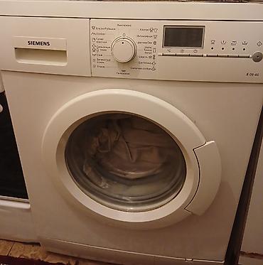 siemens e10 46: Paltaryuyan maşın Siemens, 6 kq, İşlənmiş, Avtomat, Qurutma var, Kredit yoxdur, Ünvandan götürmə — 1