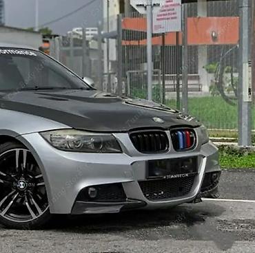 e53 юбка: Юбка переднего бампера BMW, 2024 г., цвет - Черный, Б/у, Бесплатная доставка — 4
