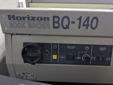 продаю действующий бизнес бишкеке: Продам оборудования для типографии 1.Horizon BQ 140 - термоклеевая