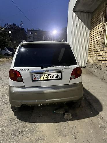daewo: Daewoo Matiz: 2001 г., 0.8 л, Автомат, Бензин, Хэтчбэк — 3