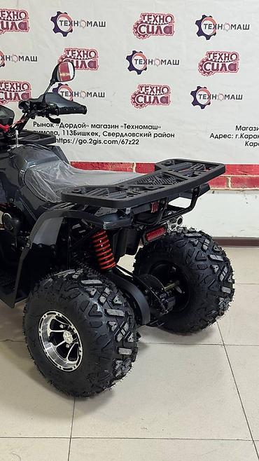 децкий квадроцикл: ATV 125 Carbon от компании ТЕХНОМАШ!!! — стильный подростковый — 9