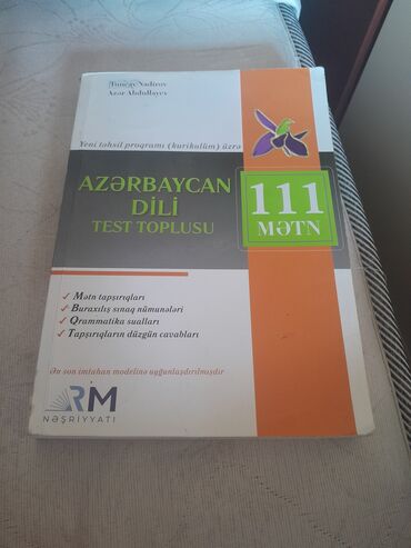 kitab: Içinde hec bir yazi yazilmayib temiz veziyyetdedir