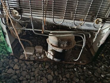 Soyuducular: Yaşıl rəngdə iki qapılı soyuducu - Tip: məişət soyuducusu, iki — 8