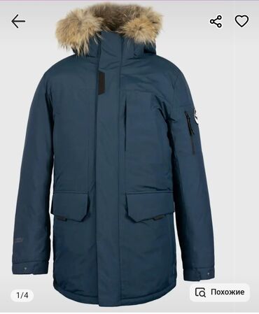 куртки мужские аляска: Куртка 2XL (EU 44), 2XS (EU 32), 4XL (EU 48), цвет - Зеленый
