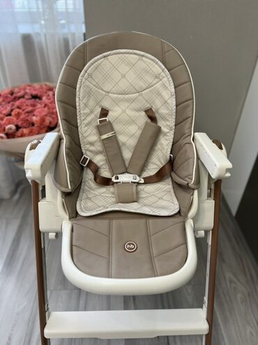большой офисный стол: Тамактандыруучу отургуч, Happy baby, Отургучтун башка түрү, түсү - Саргыч боз