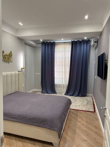 строка кж продажа квартир в бишкеке: 3 бөлмө, 90 кв. м, Элитка, 9 кабат, Дизайнердик ремонт