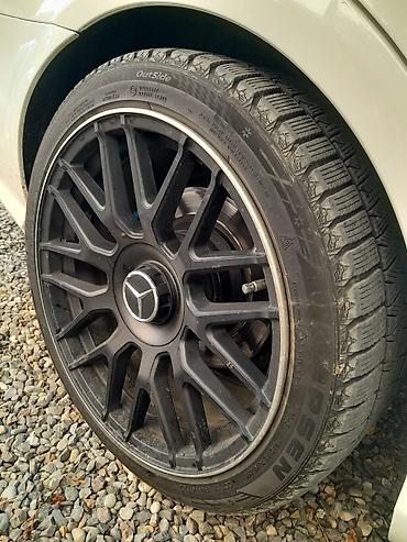 tap az avtomobil kredit: Mercedes-Benz üçün komplekt teker disksiz satilir tecili — 6
