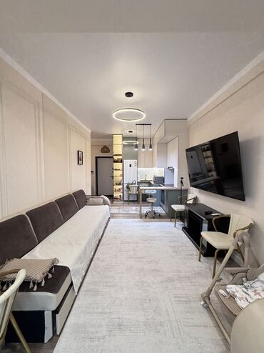 Продажа квартир: 1 комната, 48 м², Элитка, 5 этаж, Дизайнерский ремонт — 7