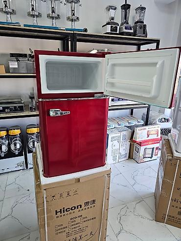 Soyuducular: Yeni 2 qapılı Soyuducu Satılır, rəng - Qırmızı — 5