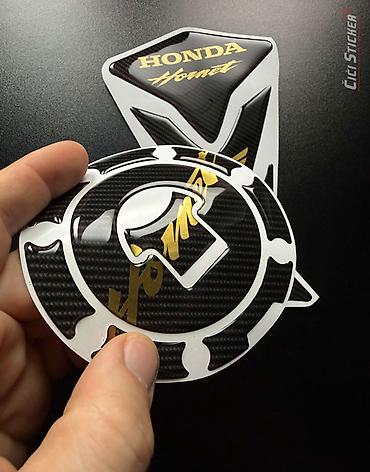 auto la: Honda Hornet Tank pad Štitnik čepa-Protektori rezervoar-2747 Komplet — 2