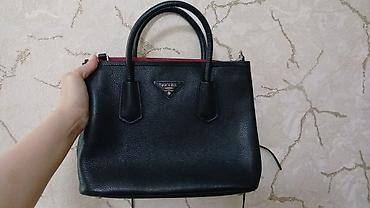 Çantalar: PRADA Original Dəri Çanta 🌟 Orijinal Prada çanta satılır. ✔️ Təbii — 1