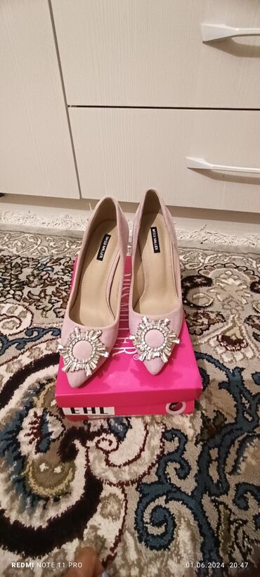 розовые туфли: Туфли 37, цвет - Розовый