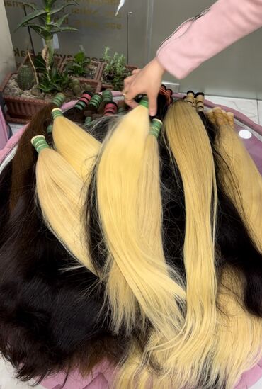sac satışı: Saç qaynaq üçün təbii insan saçların satışı. Yeni texnologiya ilə