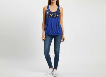 stradivarius top siateczkowy: Reserved, Жіноча блуза, розмір S
