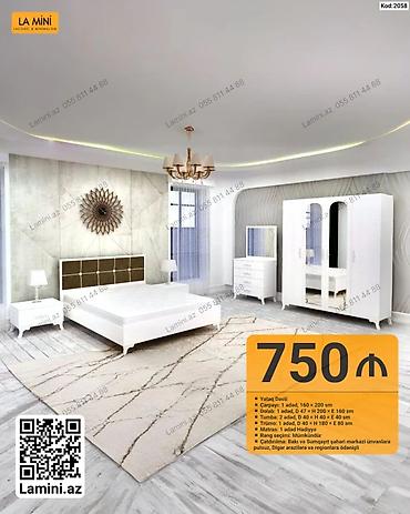 Yataq Dəsti – Kod: 2058 Komplektin tərkibi və ölçüləri: - Çarpayı: 1 lalafo.az -da Yataq Dəsti – Kod: 2058 Komplektin tərkibi və ölçüləri: - Çarpayı: 1