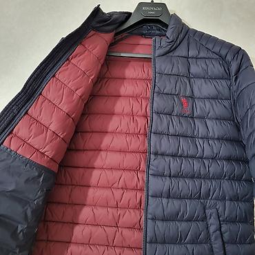 Куртки: Мужская куртка, L, Us Polo Assn, Б/у, цвет - Синий, Самовывоз, Платная доставка — 3