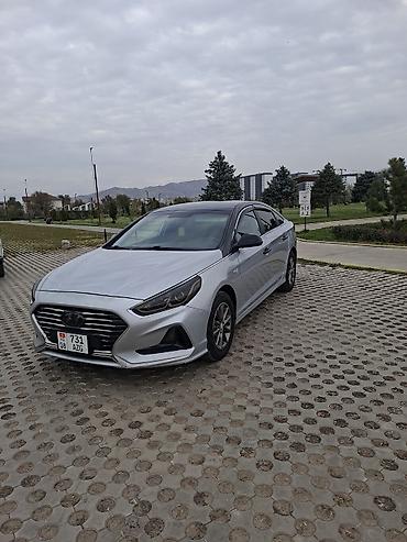 американский номер: Hyundai Sonata: 2018 г., 2 л, Автомат, Газ, Седан — 1