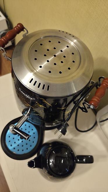 yonca sep: İşlənmiş Elektrik Samovar, 4 l, Ünvandan götürmə — 4