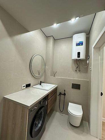 кв с подслением: 2 комнаты, 48 м², Пишпек Элитка, 8 этаж, Дизайнерский ремонт — 7