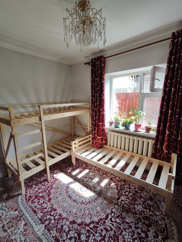 Односпальные кровати: Кровать.Новые из Российской сосны кровать жаны карагайдан жасайбыз — 23