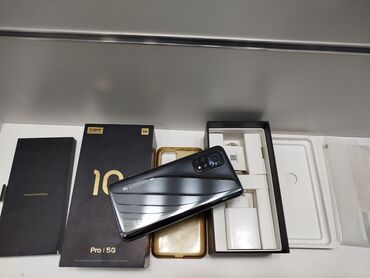 xiaomi telefonlari: Xiaomi Mi 10T Pro, 256 GB, rəng - Qara, 
 Düyməli, Barmaq izi