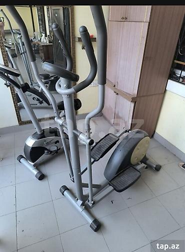vaxt ölçən: Elliptik velosiped-trenajor - Tam bədən üçün kardio və güc məşqi — 1