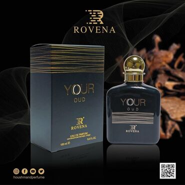 aura declat: Rovena Your Oud – Eau de Parfum, 100 ml (3.4 fl.oz) - Növ: EDP