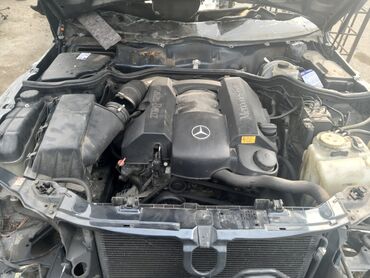 Двигатели, моторы и ГБЦ: Бензиновый мотор Mercedes-Benz 2000 г., Б/у, Оригинал