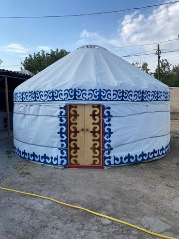 юрты ала арча: Боз үйлөрдү ижаралоо, Каркасы Металл, 40 баш