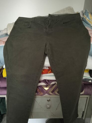 мужские штаны утепленные: Брюки цвет - Зеленый