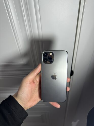 ноутбук бишкек бу: IPhone 12 Pro, Б/у, 128 ГБ, Графит, 79 %